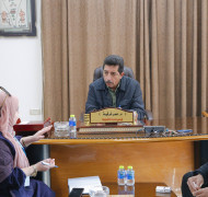 وفد من وكالة غوث وتشغيل اللاجئين (الأونروا ) يزور بلدية قلقيلية