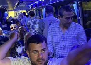 من وداع حجاج محافظة قلقيلية