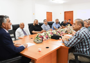 جانب من مشاركة البلدية في لقاء أصحاب مراكز فحص المركبات (الدينموميتر) لبحث تطوير النظام وتعزيز الحوكمة