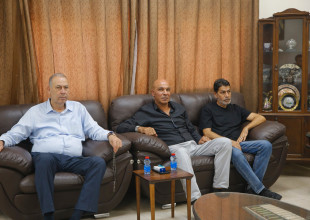 وفد من بلدية حبلة يزوربلدية قلقيلية