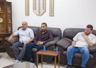 وفد من بلدية حبلة يزوربلدية قلقيلية