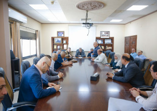 مراسم تسليم واستلام مجلس بلدية قلقيلية