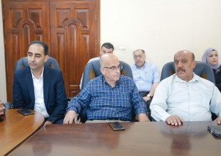 مراسم تسليم واستلام مجلس بلدية قلقيلية