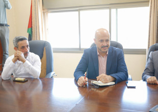 مراسم تسليم واستلام مجلس بلدية قلقيلية