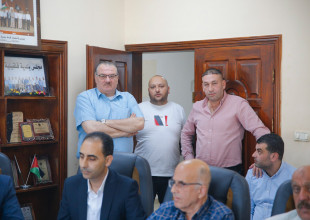 مراسم تسليم واستلام مجلس بلدية قلقيلية