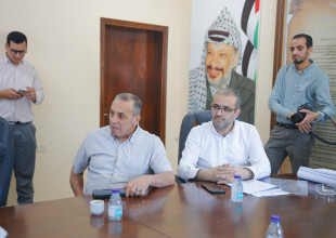 مراسم تسليم واستلام مجلس بلدية قلقيلية