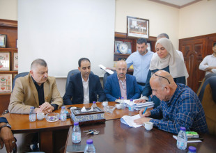 مراسم تسليم واستلام مجلس بلدية قلقيلية