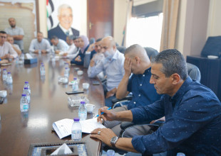 مراسم تسليم واستلام مجلس بلدية قلقيلية