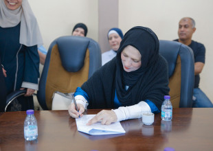 مراسم تسليم واستلام مجلس بلدية قلقيلية