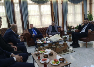 رئيس بلدية قلقيلية يلتقي برئيس بلدية كايتهاني واعضاء برلمان