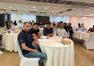 مشاركة بلدية قلقيلية بورشة السياسة الرياضية المشتركة