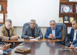 مراسم تسليم واستلام مجلس بلدية قلقيلية