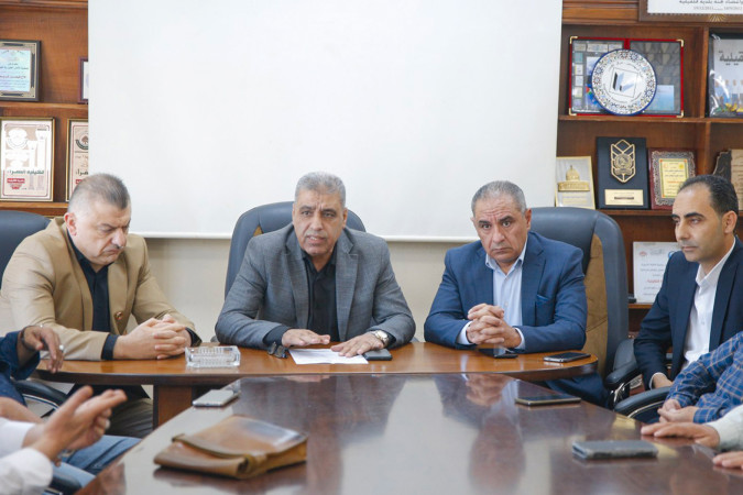 مراسم تسليم واستلام مجلس بلدية قلقيلية